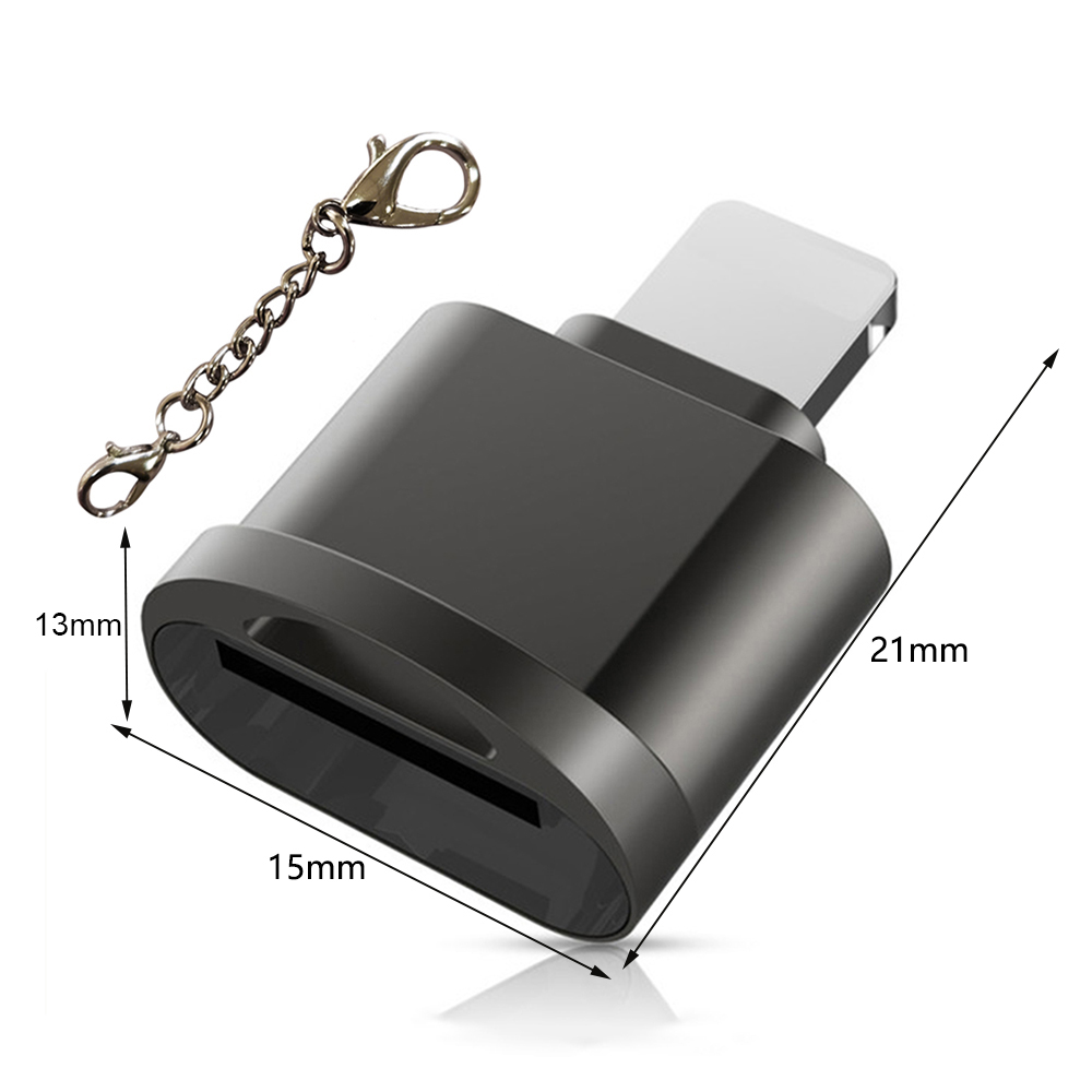 For iPhone Card Reader Micro SD TF Card Reader Ada... – Vicedeal