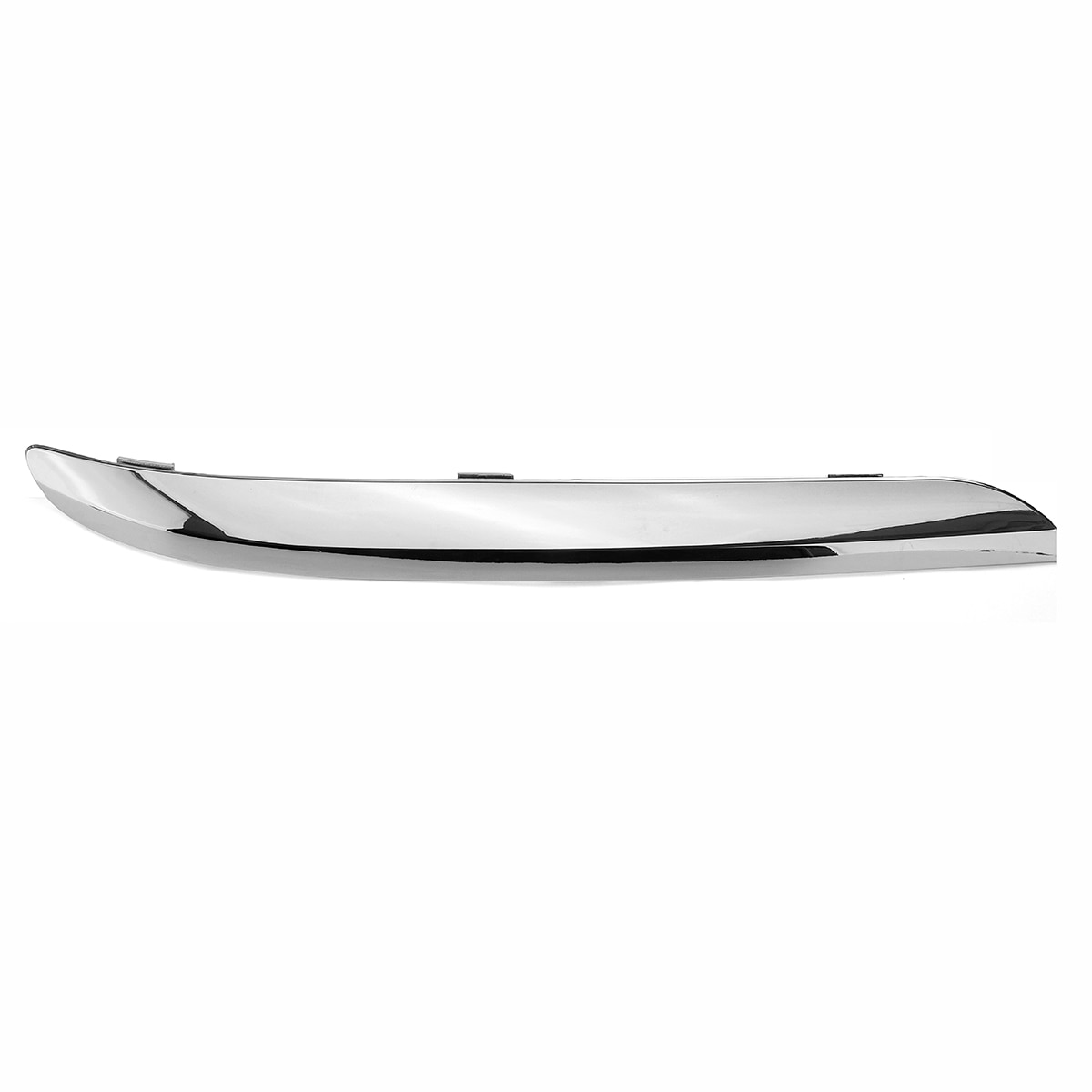 A Pair Chrome Car Front Bumper Splitter Chrome Molding Cover Trim For CHRYSLER 300 SEDAN W/O SRT-8 MODEL
