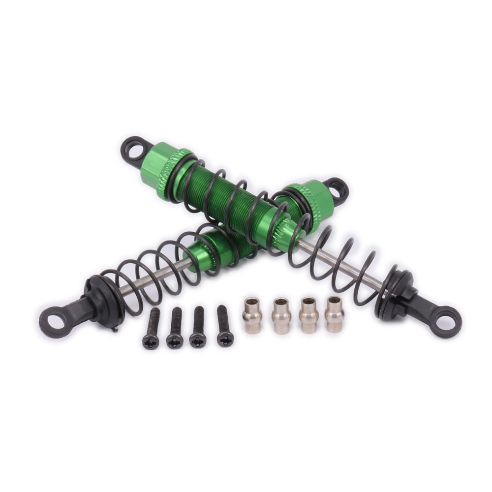 Alloy 96mm Front & Rear Shock Absorber Oil Filled Damper For Rc Model Car 1-12 Wltoy 12428 12423 0016 0017 Truck Short parts