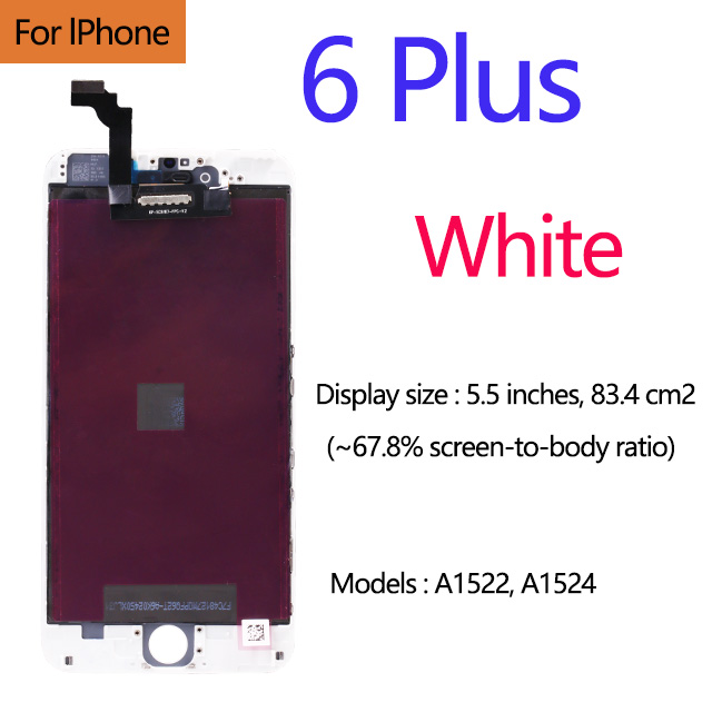 AAA+++ für iPhone 5 5s 5c 6 7 LCD Anzeige Touchscreen für 6s 7 8 Plus SE 100 % nagelneu LCD Digitizer gehärtet +