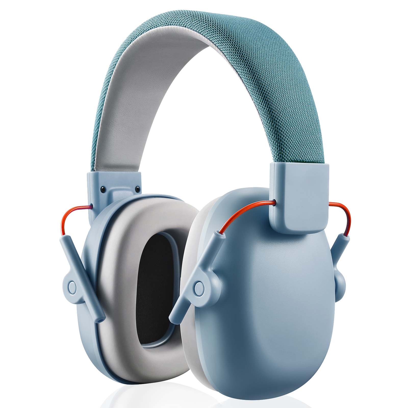 Nuevas orejeras antiruido para niños, juego de batería de aprendizaje de descompresión para aviones, auriculares con cancelación de ruido y auriculares insonorizados: Negro