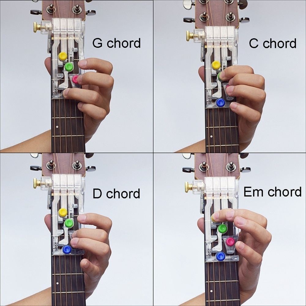 Assistant Helper Acoustic Accessories Tool Teaching Aid Chord Buddy Guitar Learning System For Beginner