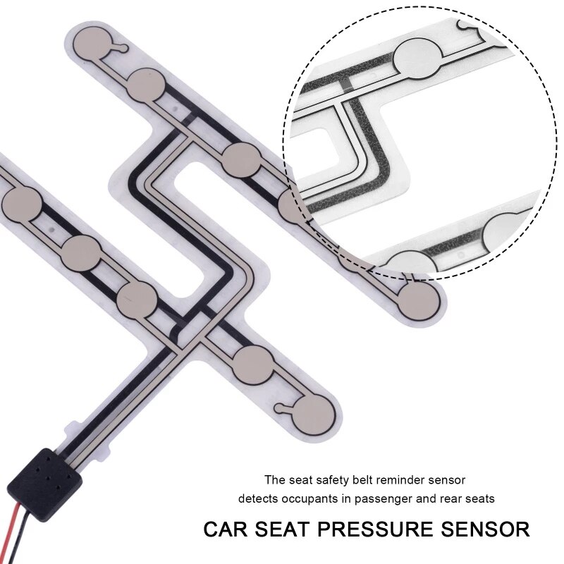 Universal Car Seat Pressure Sensor Safety Belt Warning Reminder Pad Occupied Seated Alarm Accessory
