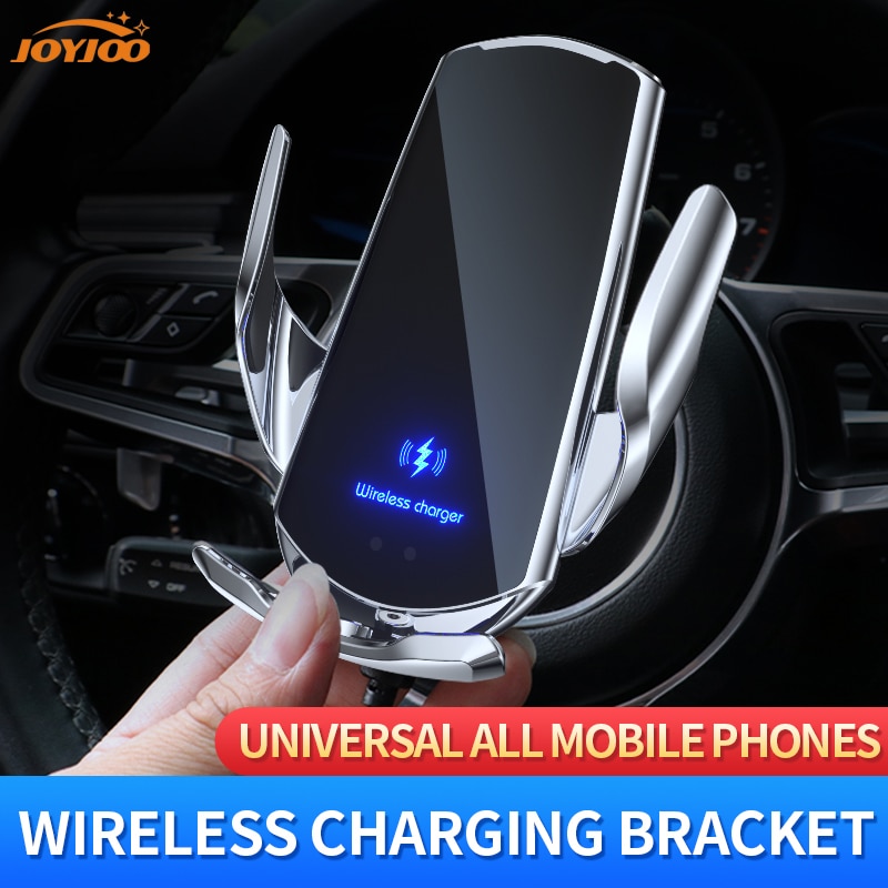 Magnetic Charging Car Holder foriPhone 11 X Max Universal Clamping Qi Wireless Charger Air Vent Stand for Phone