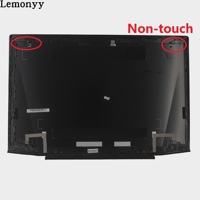 Novedad para Lenovo Y50 Y50-70, Y50-70A Y50-70AS-IS 15,6, LCD, cubierta superior trasera, tapa trasera/LCD, cubierta biselada sin contacto: Non-touch A shell