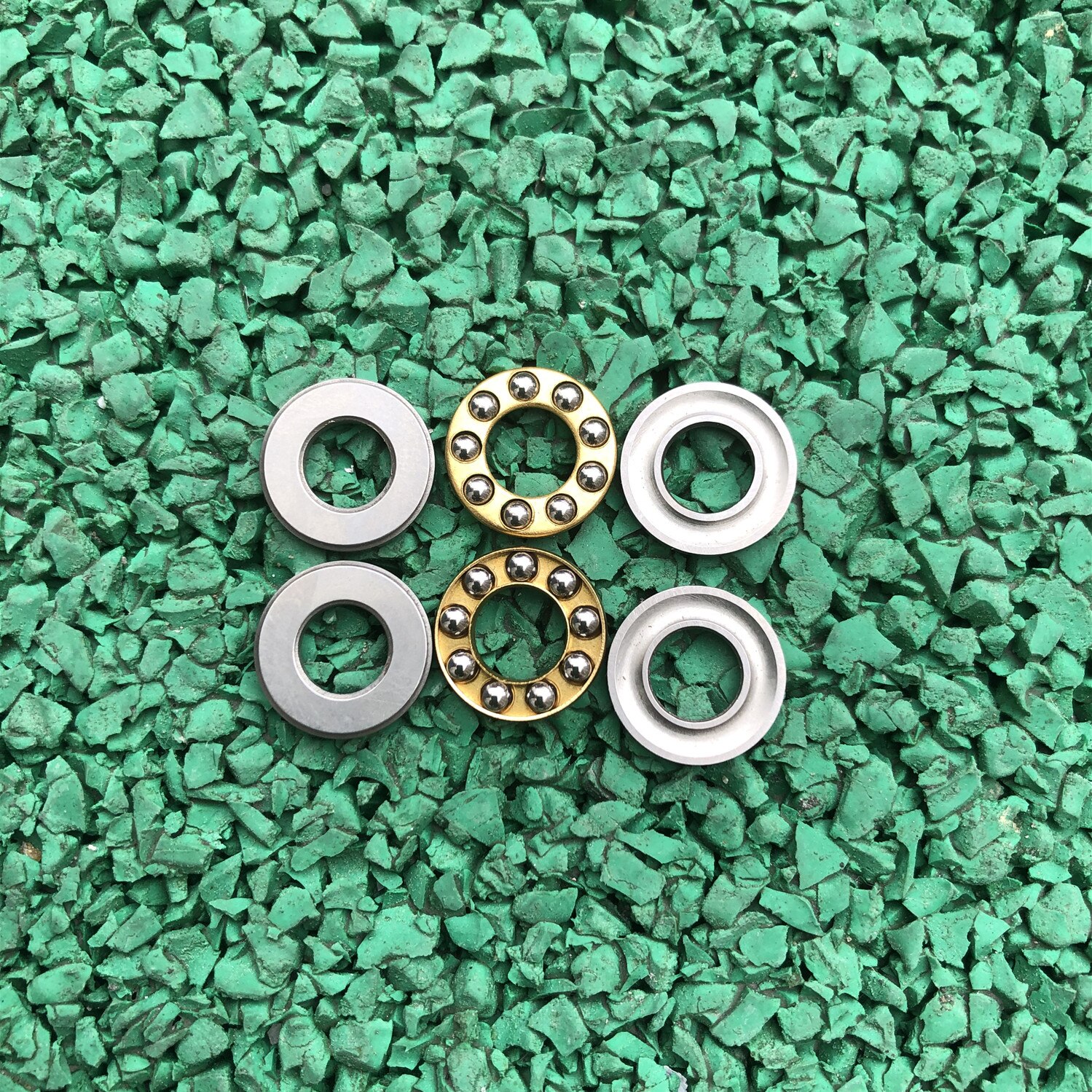 50pcs/100pcs Axial Ball Thrust Bearings F5-10M 5*10*4 miniature Plane thrust ball bearing 5x10x4 mm