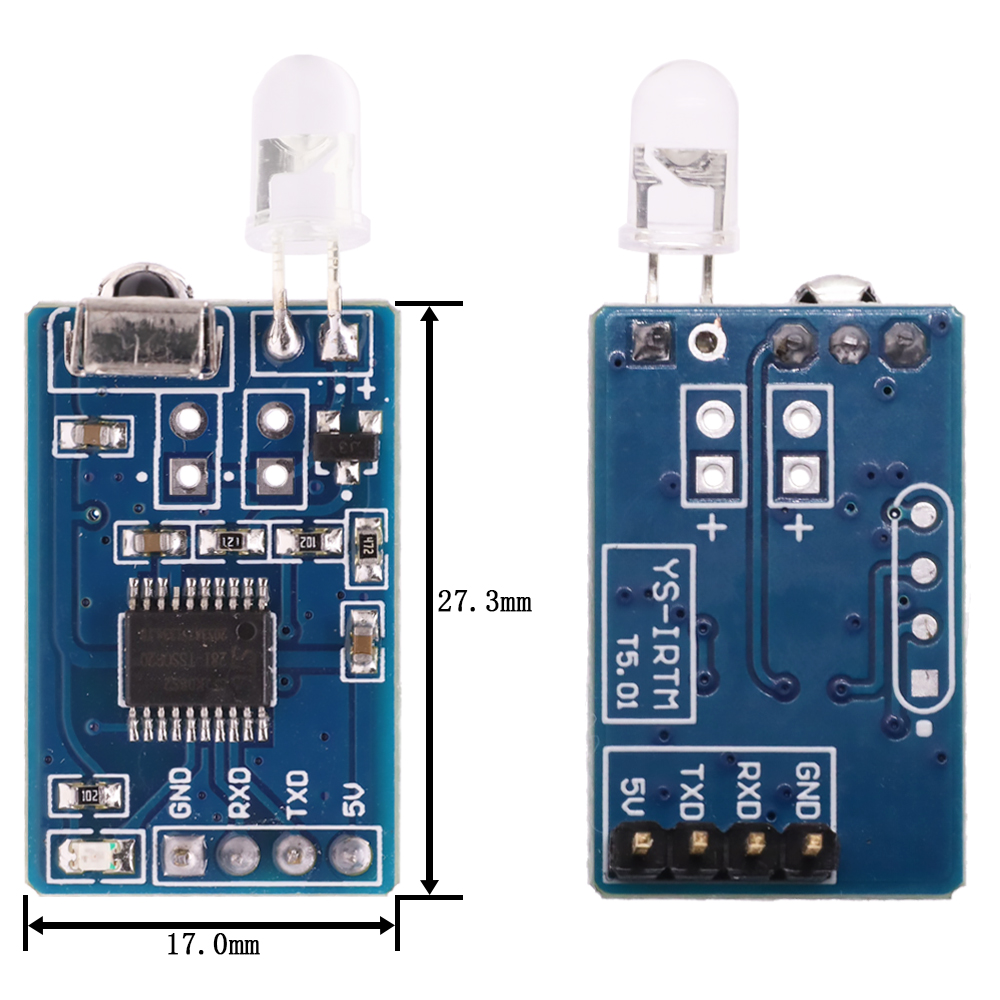 5V IR Infrarot Fernbedienung Decoder Encoding Sender & Empfänger Drahtlose Modul Für Arduino