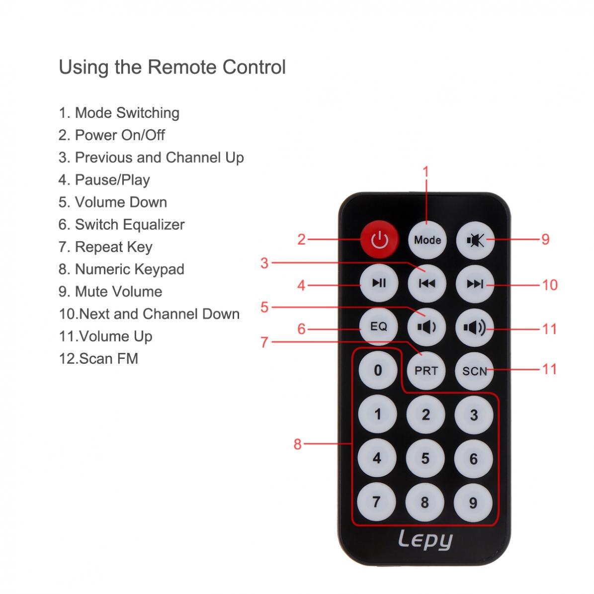 Car Amplifiers Car Mini Hi-Fi Stereo Audio Amplifier USB SD DVD CD FM MP3 with Remote Controller