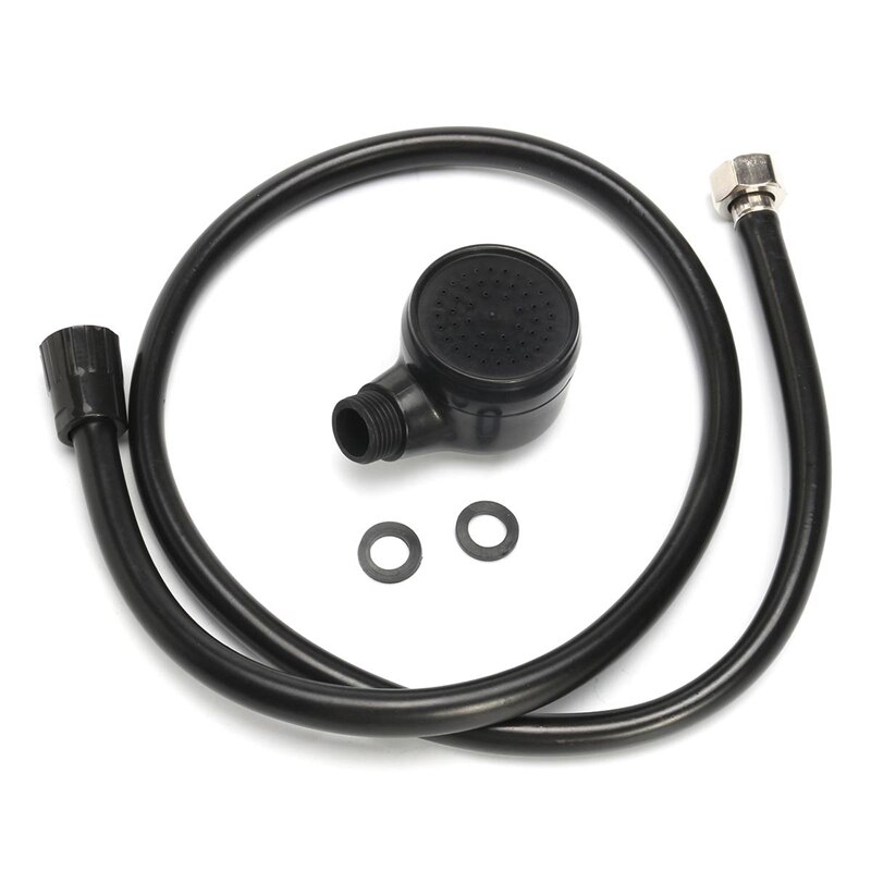 1Set Shampoo Bed Stoel Kraan + Douchekop Met Slang Salon Bad Spoelbak Kraan Rvs Wastafel Kraan