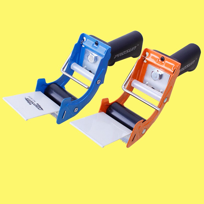 Comfortable Handle Tape Dispenser Box Packaging Sealing Tape Dispenser Capable 5cm Width Handheld Transparent Tape Cutter