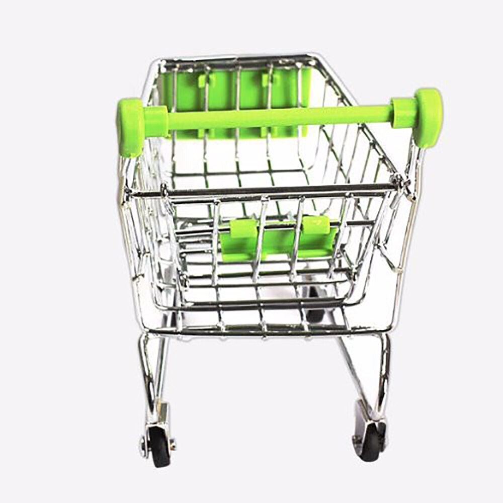 Mini Children Handcart Simulation Small Supermarket Shopping Cart Utility Cart Pretend Play Toys Strollers Kids