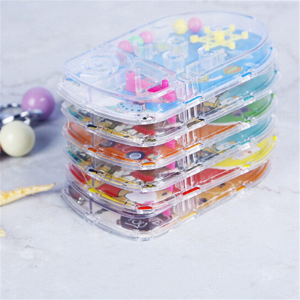 3D Plastic Mini Bal Doolhof Intellect Puzzel Speelgoed Balans Barrière Magic Labyrint