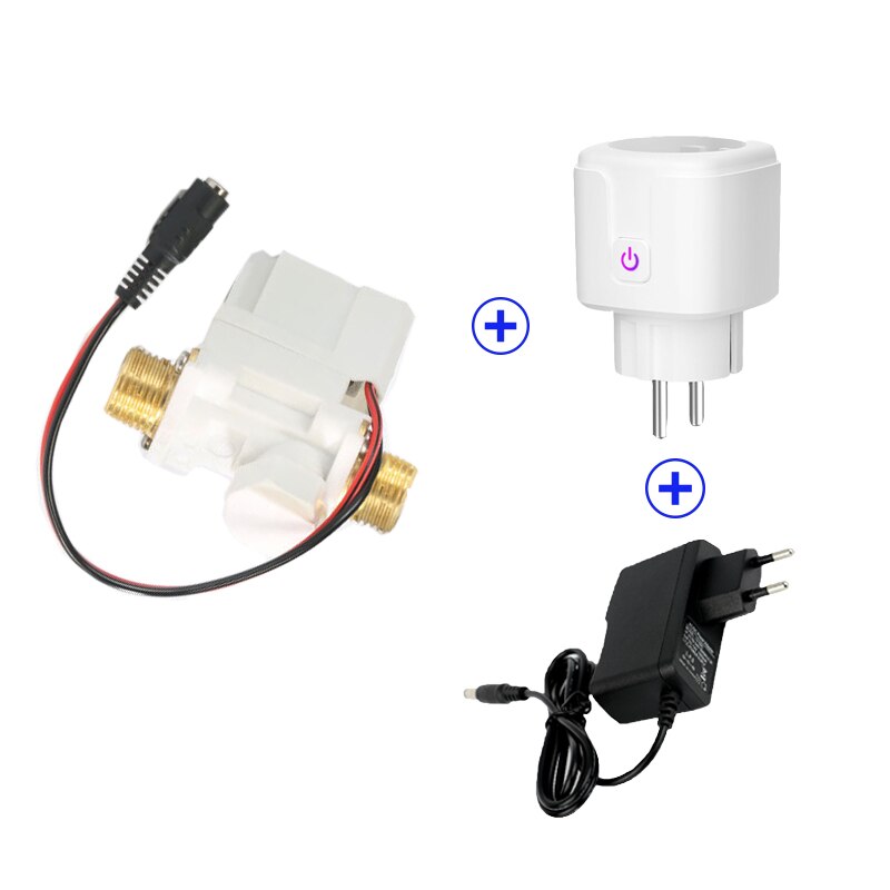 Sistema di Irrigazione a Goccia Intelligente - Controllo Mobile WiFi - Irrigazione Automatica Piante - Kit Giardino: Kit EUirr