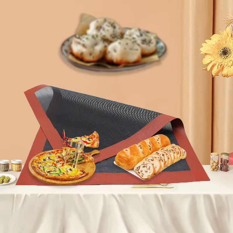 1/2/3 stk. 30 x 40cm silikonmatte stekebrett bakenett pustende non-stick bakematte påføres kake- og kjekskjøkkenmatte