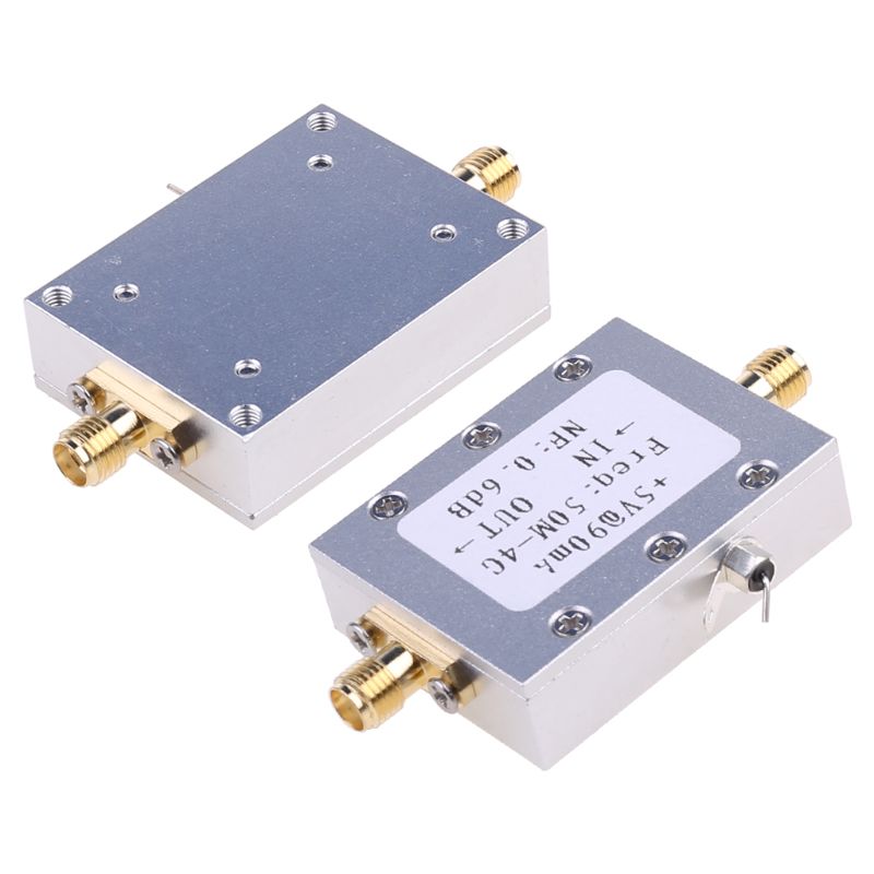 50M-4GHz Low Noise Amplifier LNA Ham Radio Module RF FM HF VHF NF=0.6dB -110dBm