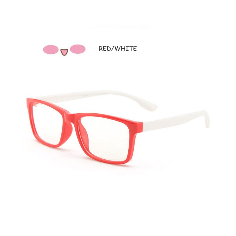 Flexible Blue Light Kids Glasses Optical Frame Children Boy Girls Clear Computer Transparent Blocking Anti Reflective Eyeglasses: 5