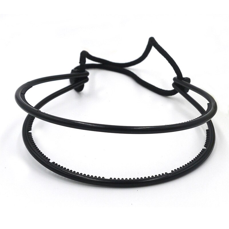 Style Double bandeau cheveux tressés femmes bandeau élastique réglable anneau cheveux Style élastique outil pince à cheveux