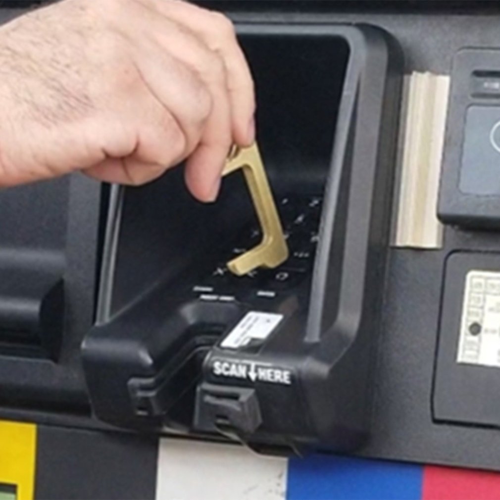 Anti-Contact Isolatie Sleutel Messing Deur Opener Zinklegering Antibacteriële Koper Voorkomen Secundaire Transmissie