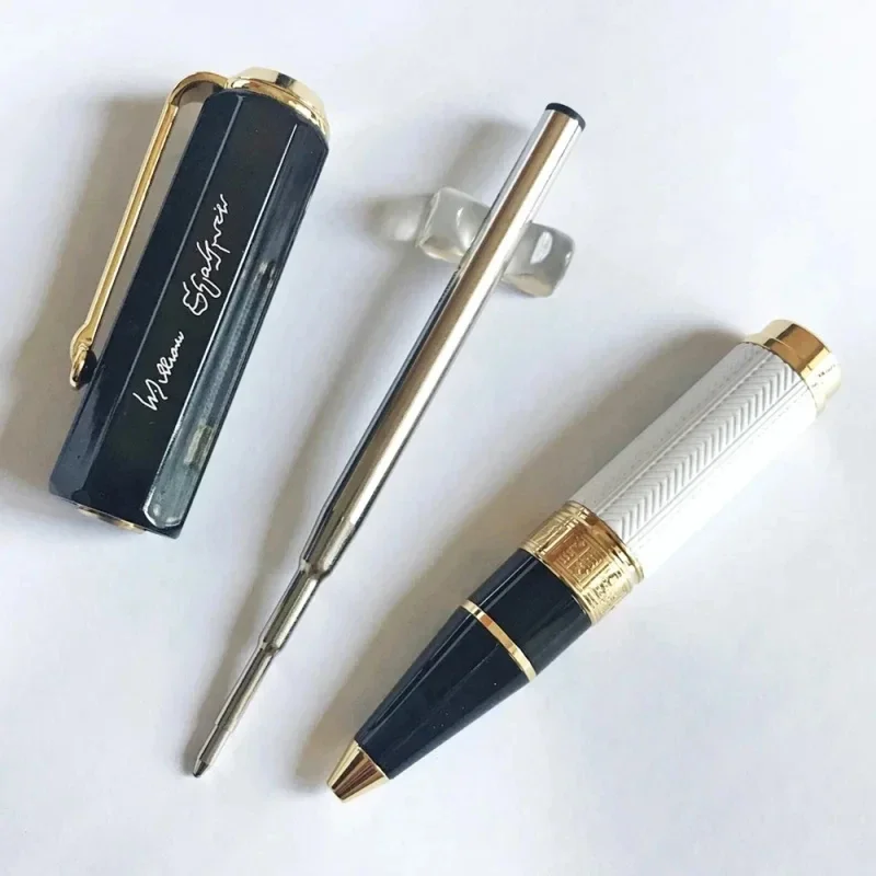 Stylo à bille de luxe, édition écrivain, , d'écriture populaire pour étudiants adultes, école, bureau d'affaires