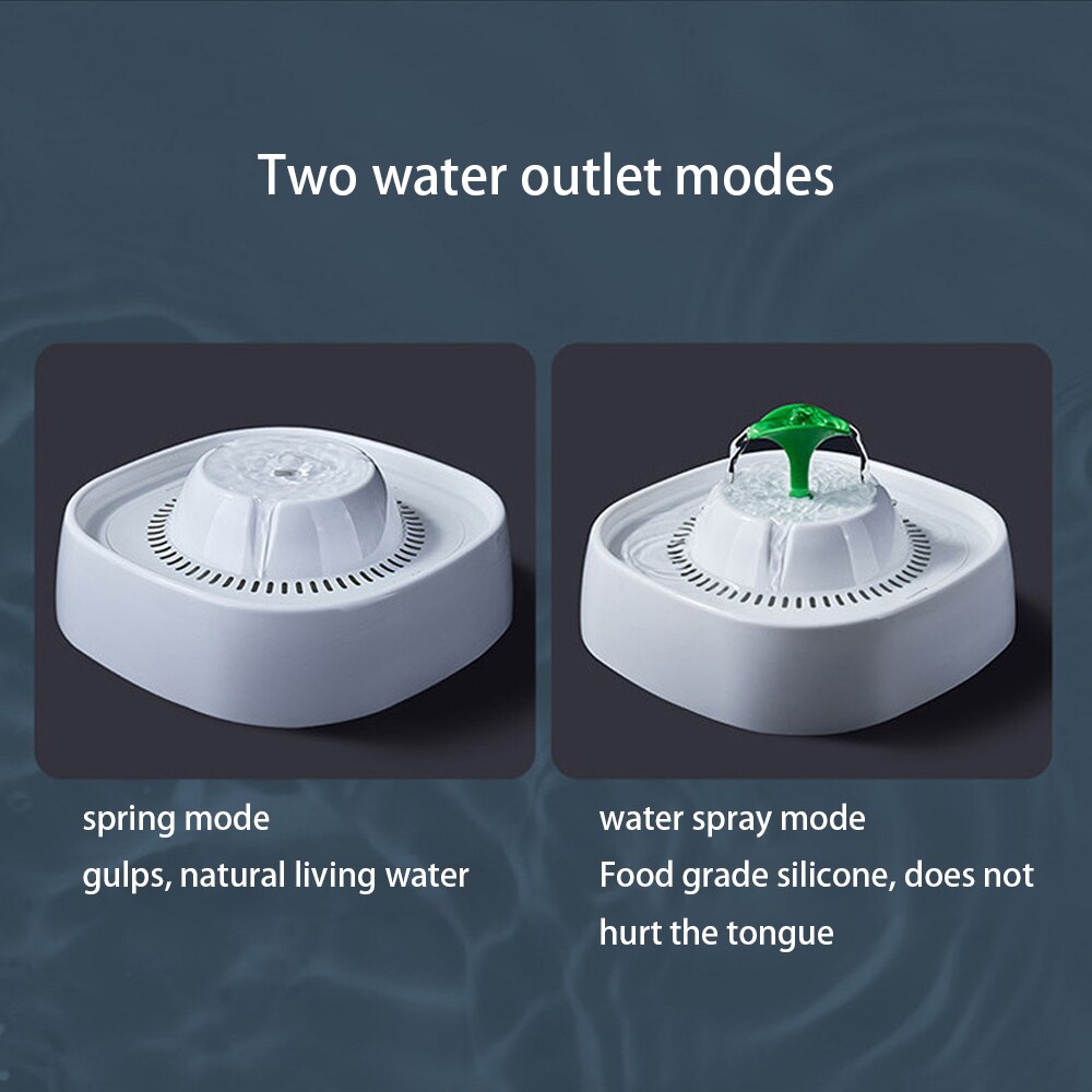 Cat Water Dispenser Automatic Pet Fountain High Capacity Pets Water Feeder Drinking Bowls Cat Water Fountaion