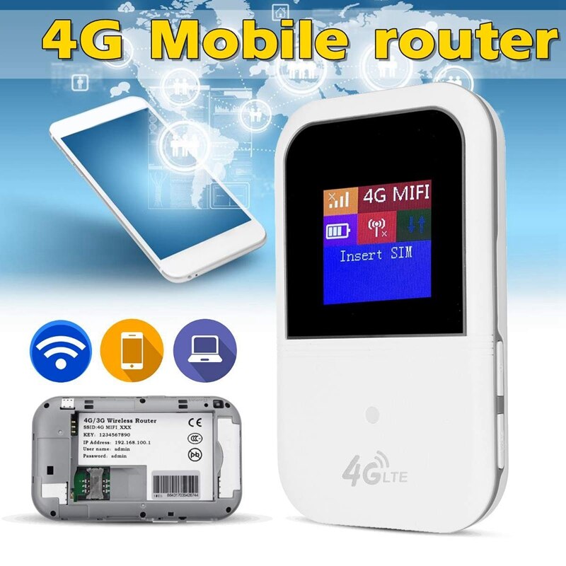 4G Mobile Unicom Telecom Router Wireless Internet Card Carry-On Auto WiFi Wireless Router