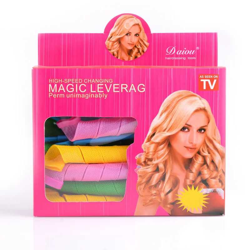 Haar rollen (15/19/30cm) Schnecken bilden nicht Wellenform Spirale runde Locken Locken wickler weiche Magie DIY