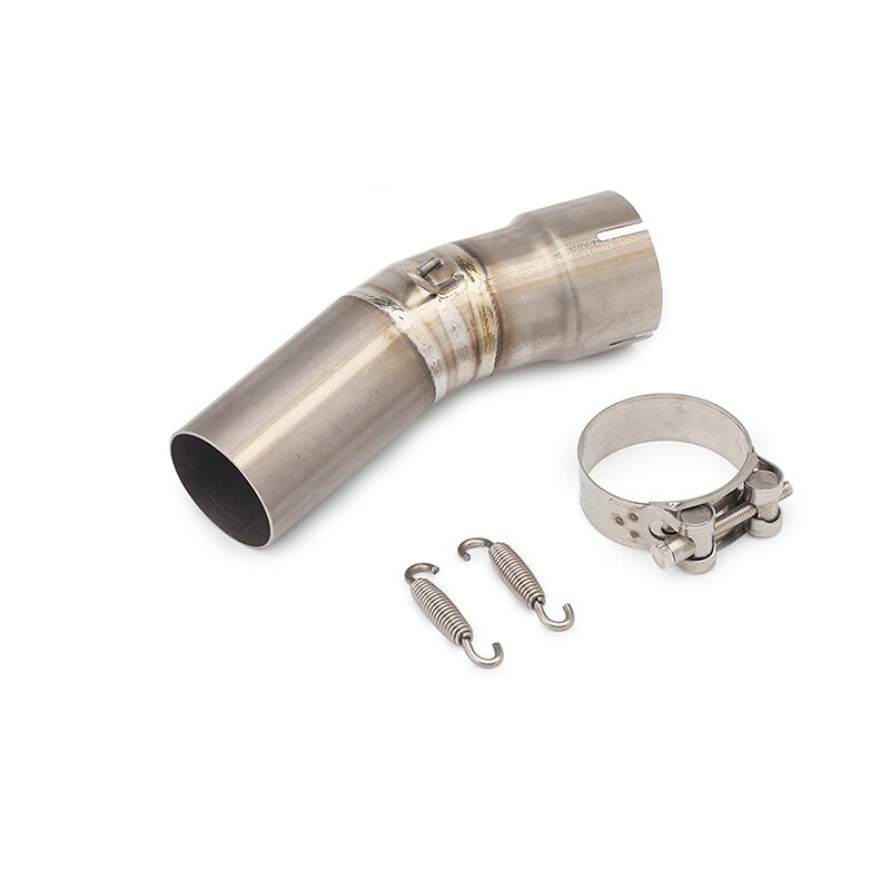 Voor Bmw F800GS F700GS F650GS Motorfiets Uitlaat Escape Bewerkt Titanium Legering Sluit Midden Link Pijp Zonder Uitlaat