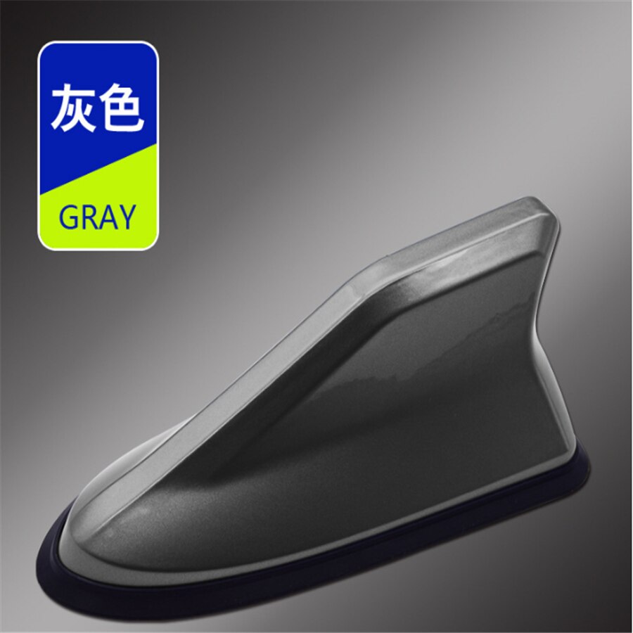 Universel Voiture Antenne Aileron De Requin pour BMW E46 E39 E90 E60 E36 F30 F10 E34 X5 E53 E30 F20 E92 E87 M3 M4 M5 X5 X6: GRAY