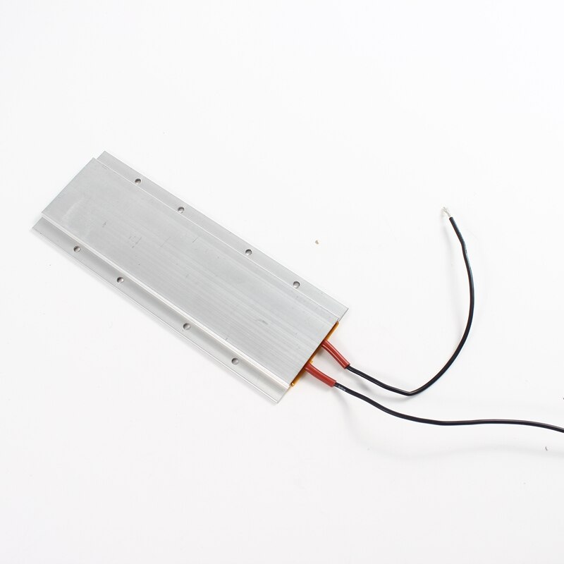 170 x 62mm 220v ptc varmeelement konstant termostat termistor luftopvarmningssensor aluminiumskal 170*62mm