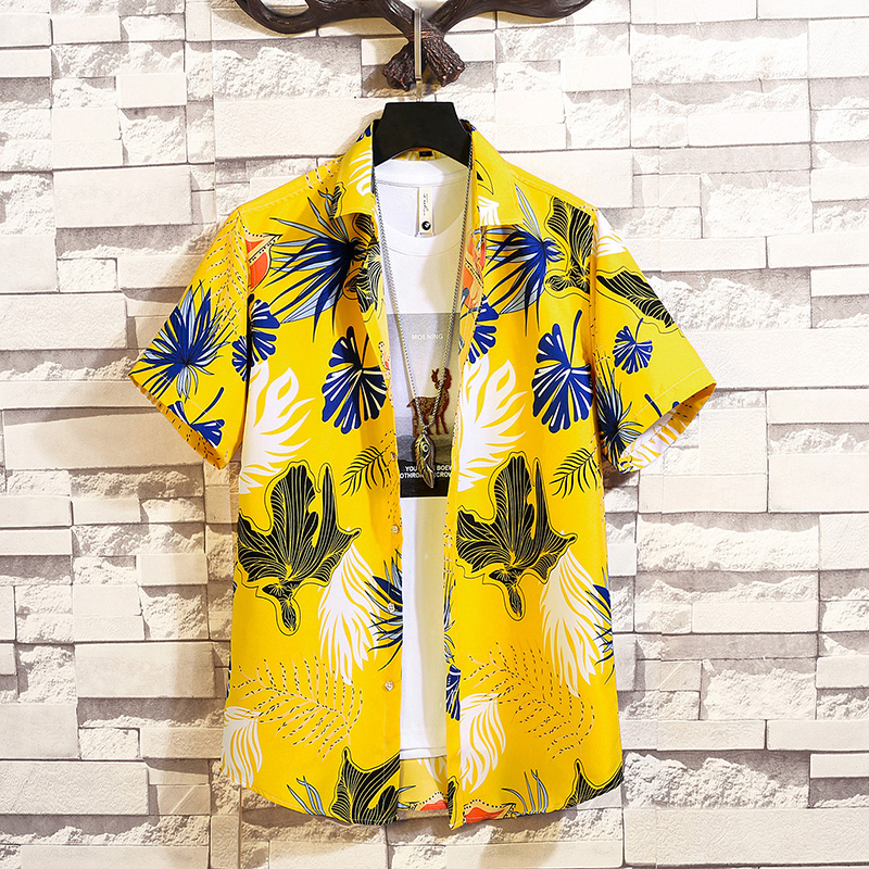 Chemise Hawaïenne Homme St Patrick – Manches Courtes, Boutonnée, Trèfle, Verte, Fun Pour Les Fêtes Irlandaises