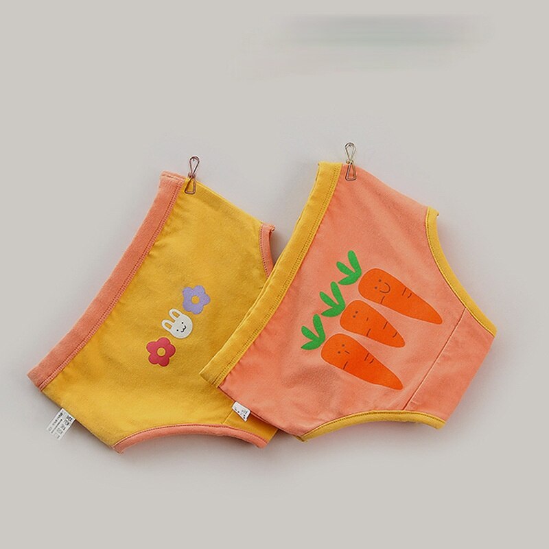 Bragas de algodón con estampado de dibujos animados para niña, Bóxer, ropa interior para niños, ropa interior para niñas pequeñas