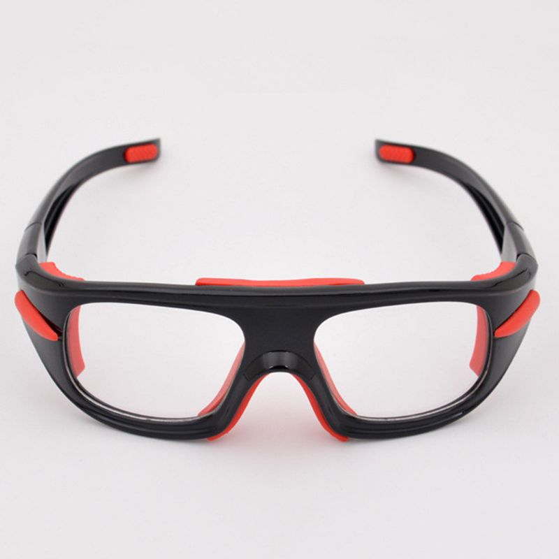 Sportsbriller basketball fodbold beskyttelsesbriller beskyttelsesbriller optisk ramme aftagelig spejlben nærsynethed