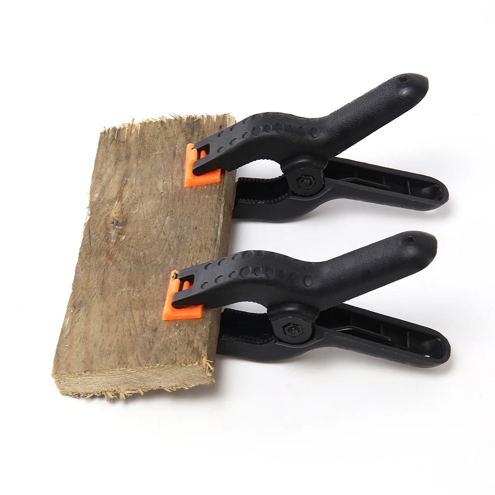 Braçadeira em forma de a, braçadeiras de mola de 6 polegadas, braçadeiras de plástico e nylon para carpintaria, fixação rápida, clipe de pano para fundo de foto