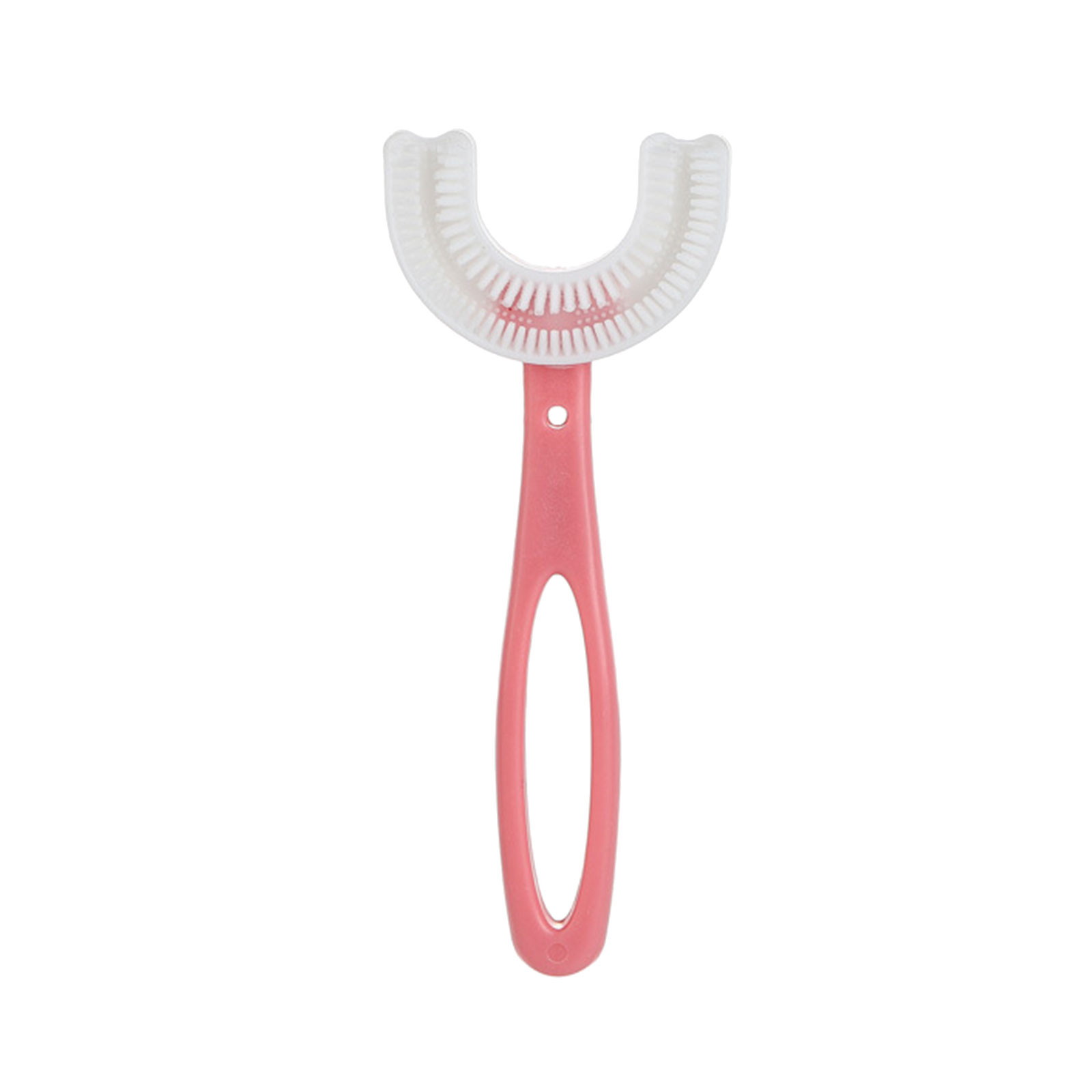 Spazzolino da denti per bambini spazzolino da denti a forma di U a 360 ° spazzolino da denti per bambini in Silicone spazzolino da denti per bambini età 2-12 spazzolino da denti per bambini: B age 6-12
