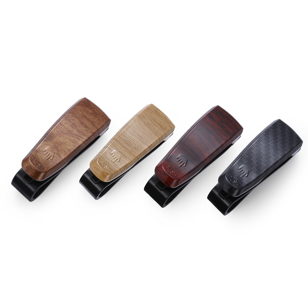 1PC Holz Auto Gläser Halter Für Lesebrille Sonnenbrille Brillen platzierung Auto Fastener Clip Werkzeug 65x25x35mm