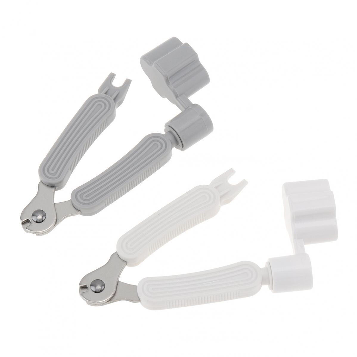 3 IN 1 Multifunctional Portable Guitar Tool Guitar String Winder and Cutter Clippers Bridge Pin Puller Peg Winder