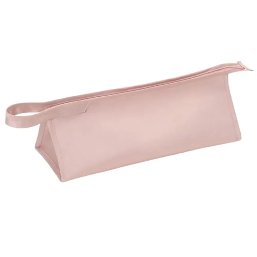 Storage Bag Portable Hair Dryer Curler Travel Organizer Dustproof Zipper Case with Protective Cover Compact Girls Accessories: black