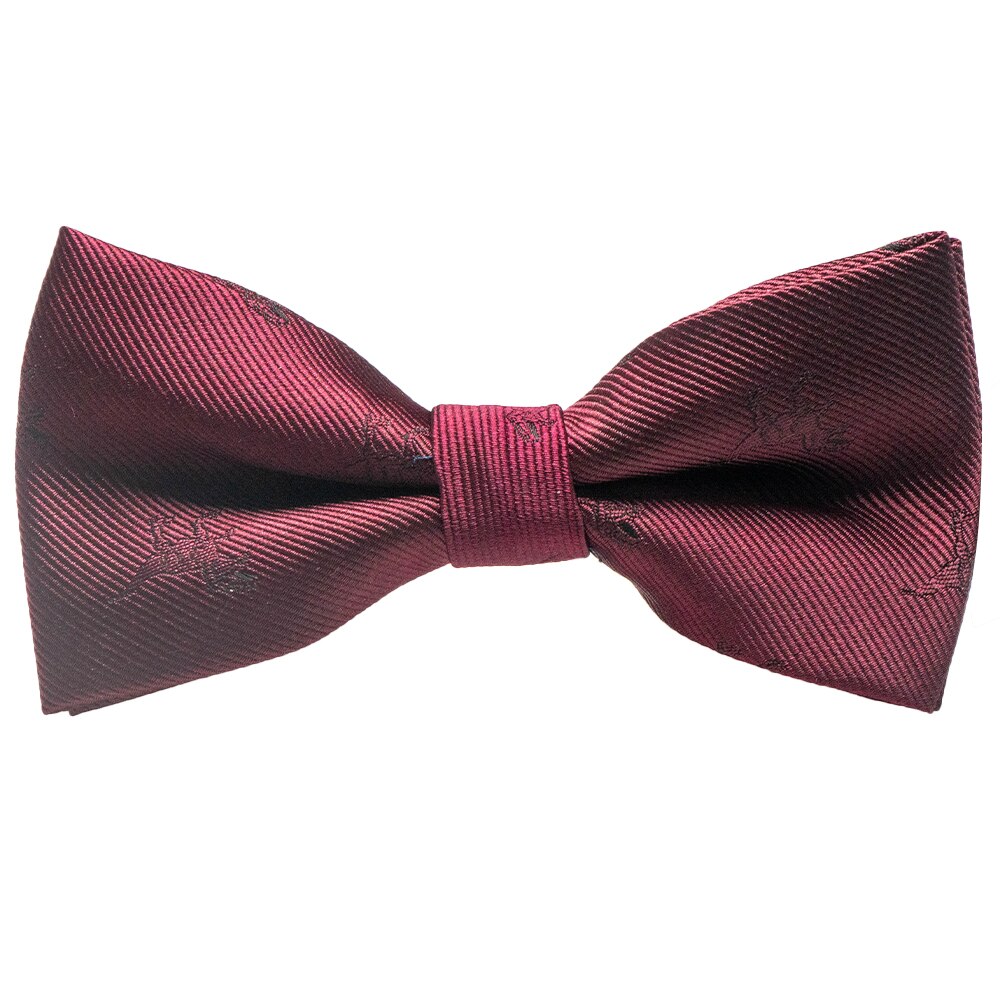 Nœud papillon en soie pour hommes, ajustable, à la , animal, renard, escargot, dinosaure, cravate, pour fête de mariage,: 11