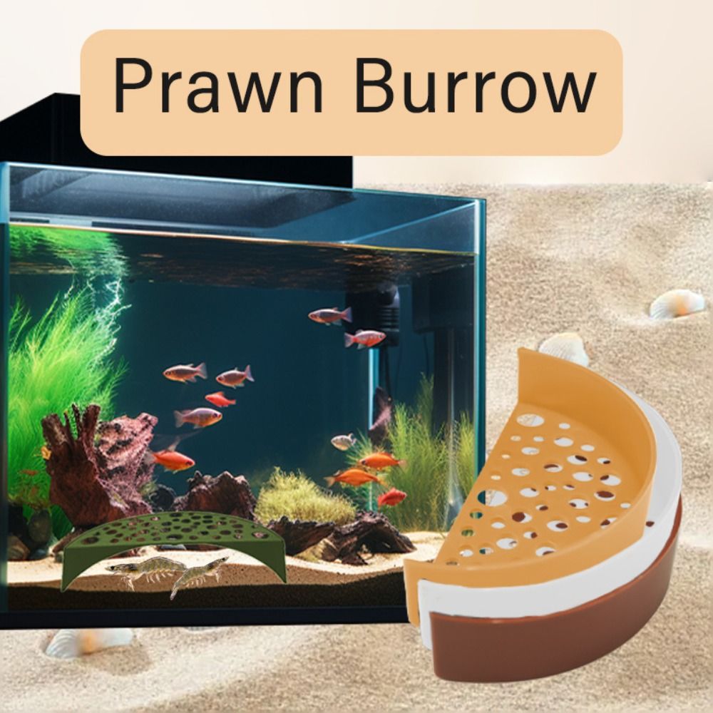 Aquarium Vis en Garnalen Onderdak Huis Garnalen Fokken Protector Aquacultuur Garnalen Grot Aquarium Decoratie Dierbenodigdheden
