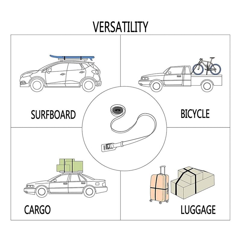 Zink Ijzer Gesp Cargo Spanband Zinklegering Druk Gesp Vaststelling Riem Cargo Bagage Vaststelling Binding Strap