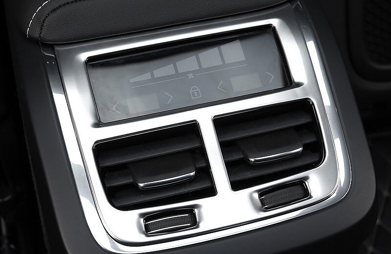 Auto Styling 1Pcs Rvs Matte Interieur Rear Airconditioning Vent Outlet Cover Trim Voor Volvo XC60 / XC90