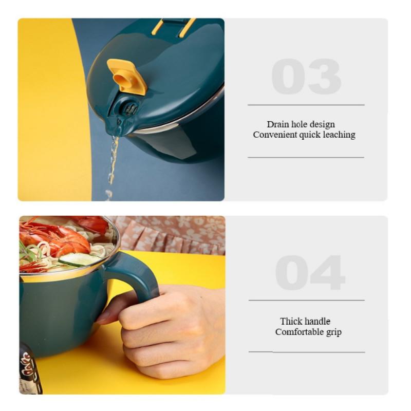 304 Roestvrij Staal Thermische Bento Box Geïsoleerde Lunch Box Met Deksel Lunch Kom Doos Grote Soepkom Voor Voedsel Opslag camping Picknick