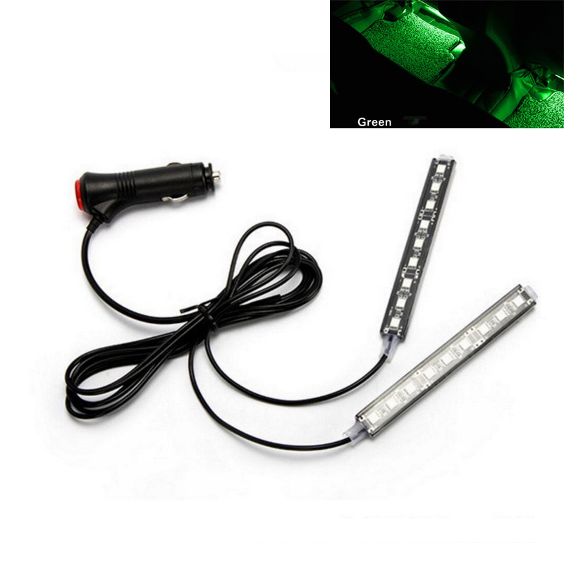 Auto Umgebungs licht Hintergrund beleuchtung Umgebungs stimmung Fuß licht LED-Streifen Auto Atmosphäbetreffend Beleuchtung LED Innen Auto Dekoration Zubehör: 6000 Karat Kaltweiß