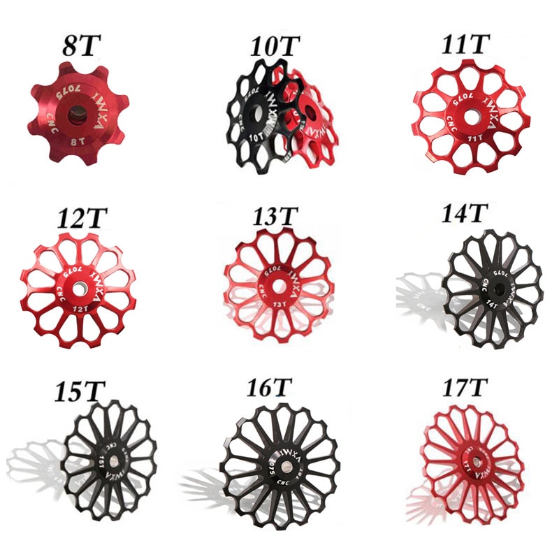 Roulement 11T 12T 13T 14T,roue de guidage arrière de vélo vtt,Jockey