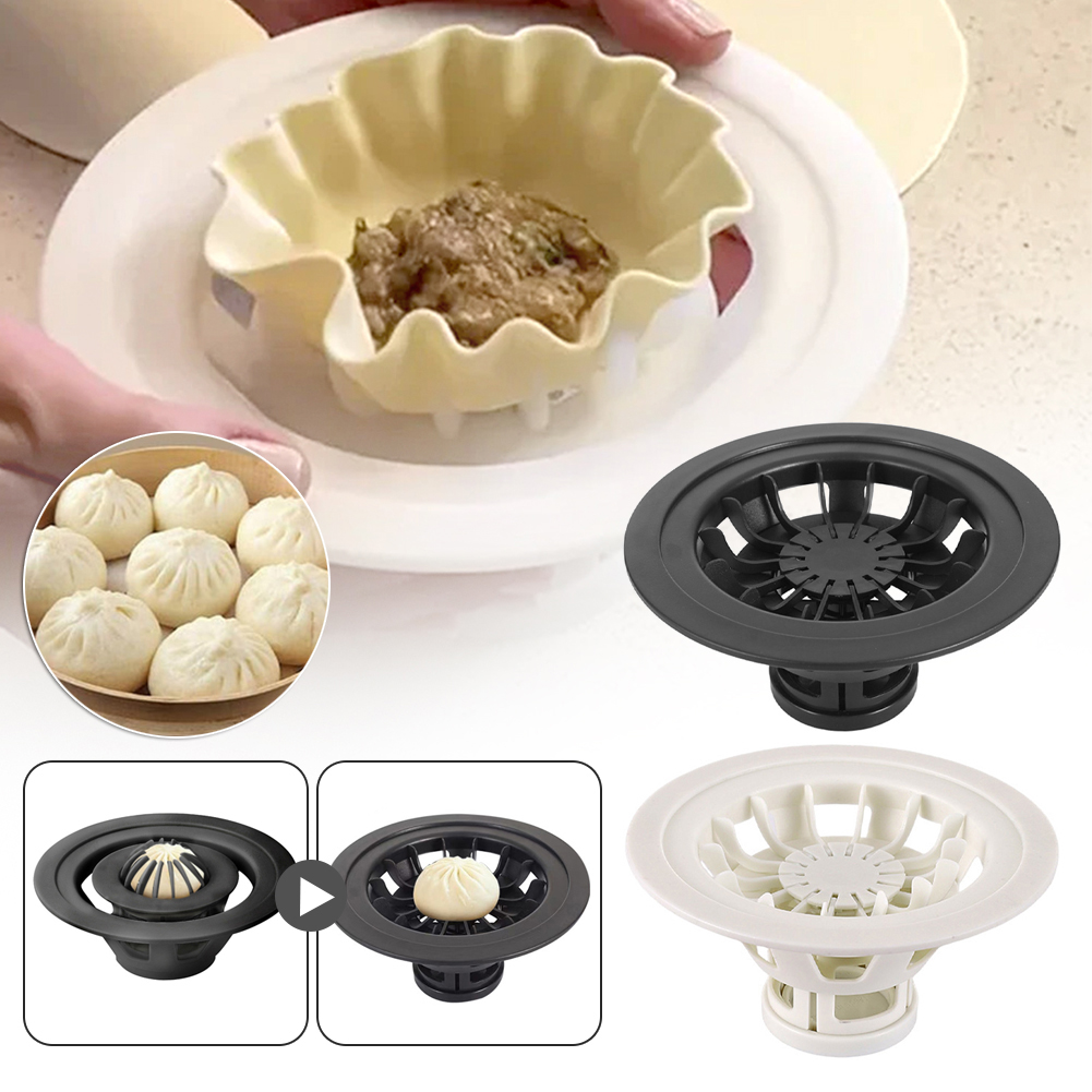 Blomsterformet bolle dumpling maskine multifunktionel brødbager gør-det-selv hjemmelavet hurtigt lavet bolleværktøj køkkentilbehør