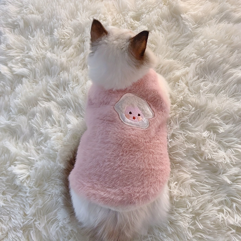 Katzen-Accessoires, warme Kätzchen-Kleidung für Haustiere für Höhle Winter, Kätzchen-Kleidung, kleine Kätzchen-Sachen, Kühlkleidung, zur Seite fahren-Westen für Hunde
