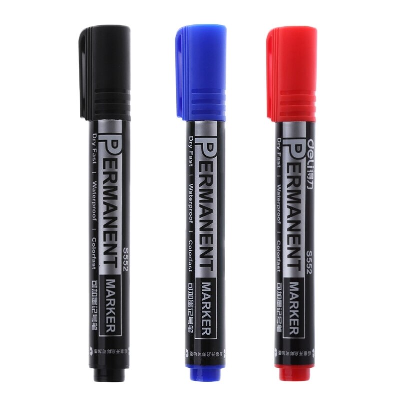 Waterdichte Permanente Verf Marker Pen Olie Gebaseerd Medium Punt Inkt Navulbare