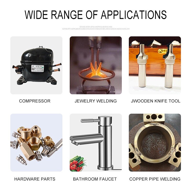 10-20 Stuks * 50Cm Golden Aluminium Gevulde Lasdraad Lassen Staven Voor Aluminium Lassen Geen Behoefte powder0.5-0.7-1.0-1.2-1.5Mm