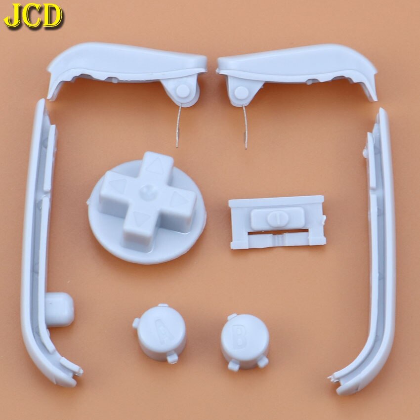 JCD Multi-Color Buttons Keypads L R A B Buttons For Gameboy Advance Buttons Frame For GBA D Pads Power ON OFF Buttons: I