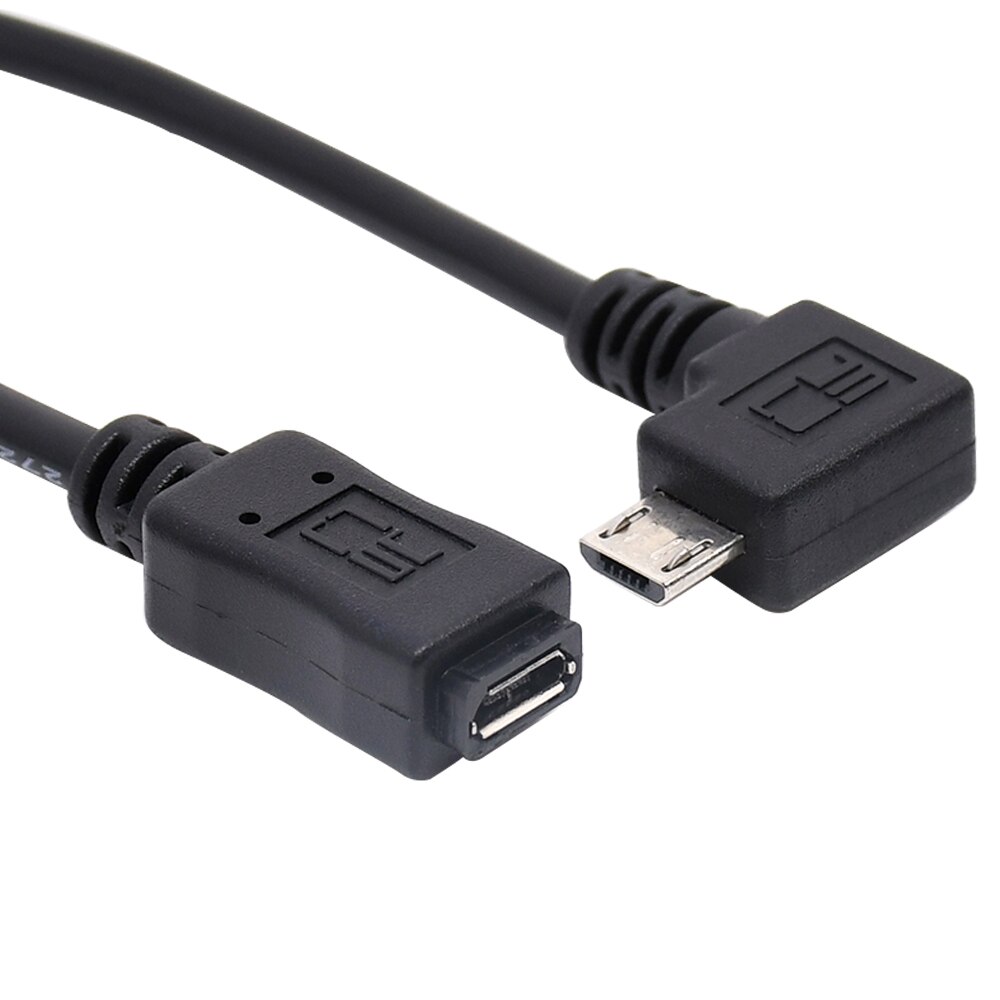 Micro USB extension cable 50cm 20cm 5pin V8 male to female extender for mobile phone tablet